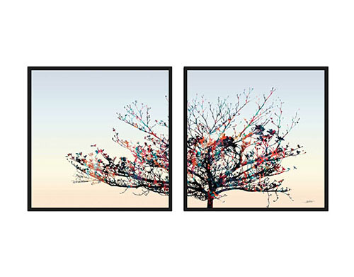 SketchUp模型丨模型库[装饰画]简约写意丨ZSH000097