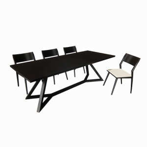 SketchUp模型丨模型库[单体模型]现代餐桌椅丨DT00019
