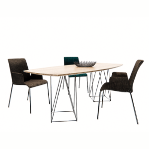 SketchUp模型丨模型库[单体模型]现代休闲餐桌椅丨DT00031