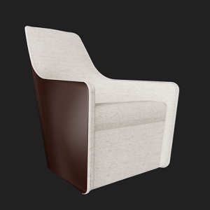 SketchUp模型丨模型库[单体模型]现代休闲单人沙发丨DT00034