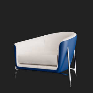SketchUp模型丨模型库[单体模型]现代单人沙发丨DT00040