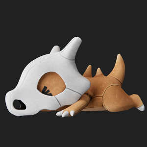 SketchUp模型丨模型库[单体模型]玩具小恐龙跌倒丨DT00052