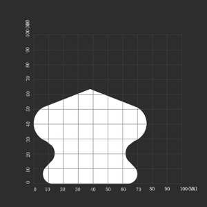 SketchUp模型丨智能构件[PB3轮廓]柱头丨LK00471