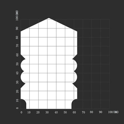 SketchUp模型丨智能构件[PB3轮廓]柱头丨LK00476