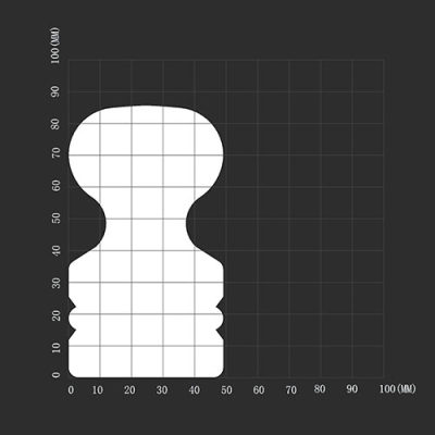 SketchUp模型丨智能构件[PB3轮廓]柱头丨LK00518