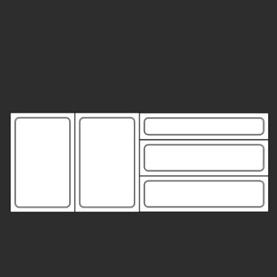 SketchUp模型丨智能构件[PB3构件]橱柜_柜门丨PB00016