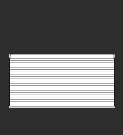 SketchUp模型丨智能构件[PB3构件]窗帘_蜂巢帘丨PB00028