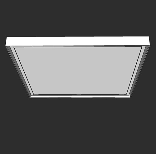 SketchUp模型丨智能构件[PB3构件]吊顶现代造型丨PB00050