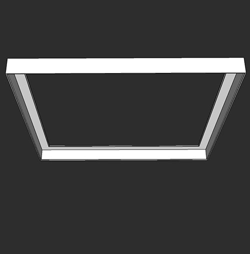 SketchUp模型丨智能构件[PB3构件]吊顶现代造型丨PB00051