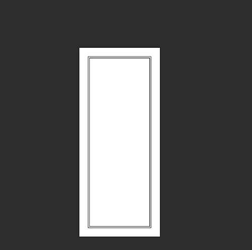 SketchUp模型丨智能构件[PB3构件]房门_门扇丨PB00072