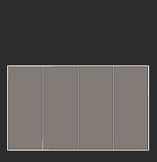 SketchUp模型丨智能构件[PB3构件]隔断丨PB00092