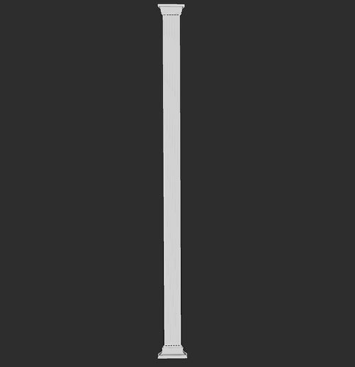 SketchUp模型丨智能构件[PB3构件]建筑_罗马柱丨PB00119
