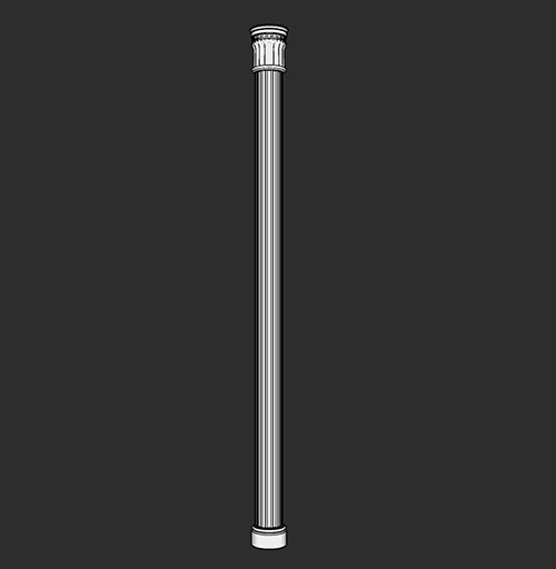 SketchUp模型丨智能构件[PB3构件]建筑_罗马柱丨PB00135