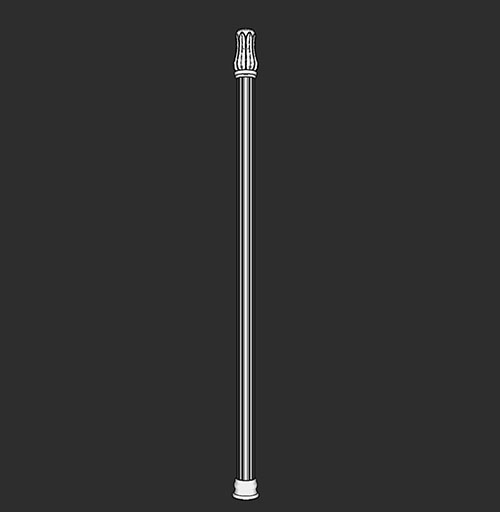SketchUp模型丨智能构件[PB3构件]建筑_罗马柱丨PB00136