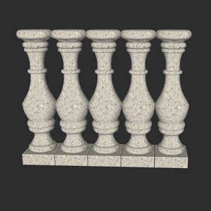 SketchUp模型丨智能构件[PB3构件]欧式石花瓶丨PB00180