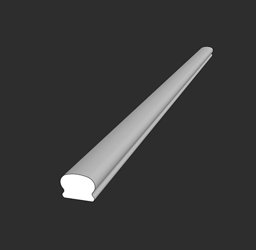 SketchUp模型丨智能构件[PB3构件]扶手_款式丨PB00199