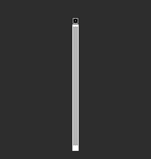 SketchUp模型丨智能构件[PB3构件]罗马柱_款式丨PB00208