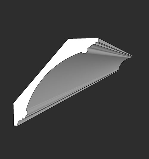 SketchUp模型丨智能构件[PB3构件]顶线_75高丨PB00239