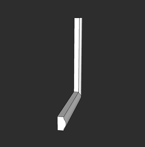 SketchUp模型丨智能构件[PB3构件]石膏线_款式丨PB00255