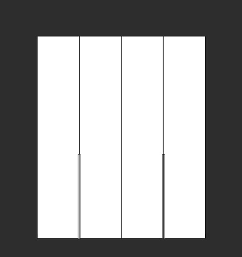 SketchUp模型丨智能构件[PB3构件]衣柜_款式丨PB00300
