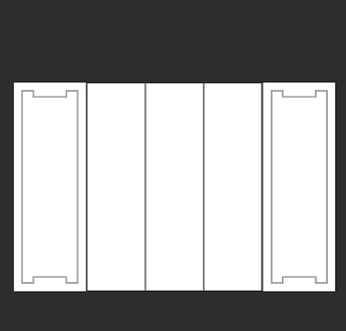 SketchUp模型丨智能构件[PB3构件]护墙_新中式丨PB00107