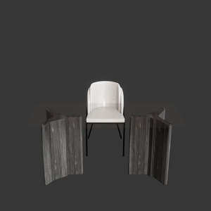SketchUp模型丨模型库[单体模型]桌椅丨DT00072