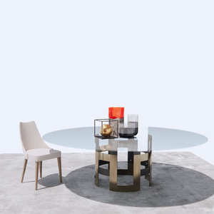 SketchUp模型丨模型库[单体模型]餐桌椅丨DT00098