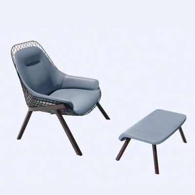 SketchUp模型丨模型库[单体模型] 意大利 现代休闲椅丨DT000111
