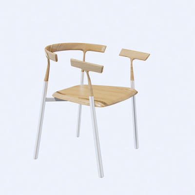 SketchUp模型丨模型库[单体模型] 现代休闲椅丨DT000112