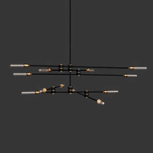 SketchUp模型丨模型库[单体模型] 主吊灯丨DT000155