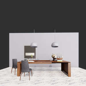 SketchUp模型丨模型库[单体模型] 现代餐桌椅 意大利 Calligaris丨DT000171