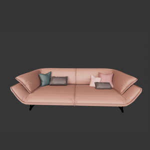 SketchUp模型丨模型库[单体模型]意大利 Cassina现代双人沙发丨DT000173