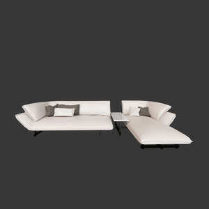 SketchUp模型丨模型库[单体模型]意大利 Cassina现代多人沙发丨DT000174
