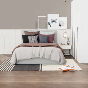 SketchUp模型丨模型库[单体模型] 卧室床丨DT000200