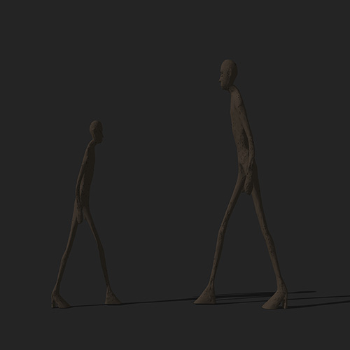 SketchUp模型|园林景观[景观模型]抽象雕塑|ID_DT000004