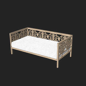 SketchUp模型丨单体模型[中式家具]沙发组合丨MX00067