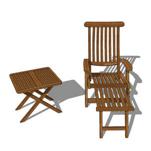 SketchUp模型丨组合模型[中式家具]单椅丨MX00113