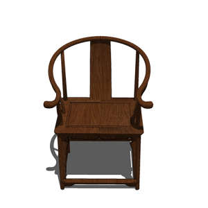 SketchUp模型丨单体模型[中式家具]单椅丨MX00131