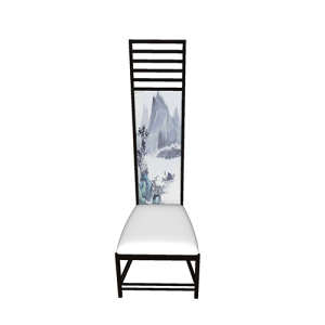 SketchUp模型丨组合模型[中式家具]单椅丨MX00149