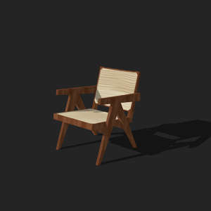 SketchUp模型丨单体模型[北欧家具]民宿度假休闲椅丨MX00244