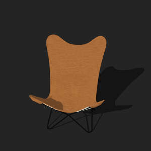 SketchUp模型丨单体模型[北欧家具]民宿度假休闲椅丨MX00266