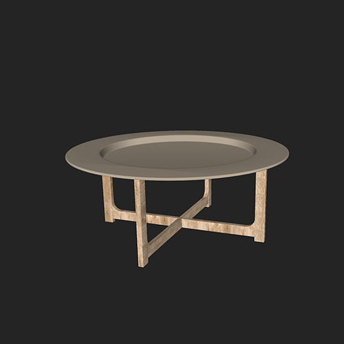 SketchUp模型丨单体模型[北欧家具]民宿茶几丨MX00346