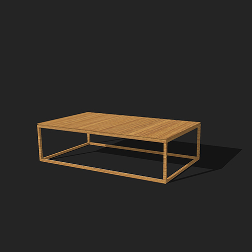 SketchUp模型丨单体模型[北欧家具]民宿茶几丨MX00347