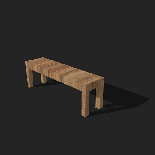 SketchUp模型丨单体模型[北欧家具]民宿茶几丨MX00374