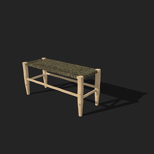SketchUp模型丨单体模型[北欧家具]民宿茶几丨MX00375