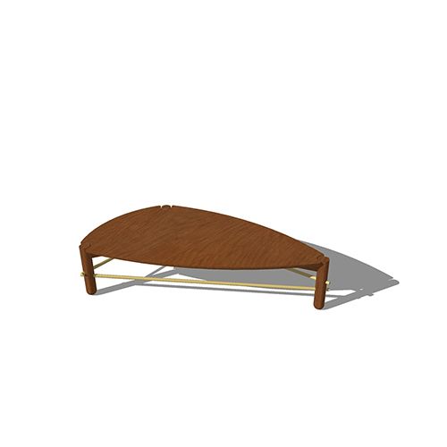 SketchUp模型丨单体模型[北欧家具]民宿茶几丨MX00383