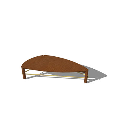 SketchUp模型丨单体模型[北欧家具]民宿茶几丨MX00383