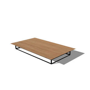 SketchUp模型丨单体模型[北欧家具]民宿茶几丨MX00385