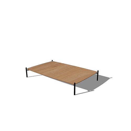 SketchUp模型丨单体模型[北欧家具]民宿茶几丨MX00386