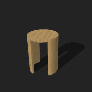 SketchUp模型丨单体模型[北欧家具]民宿茶几丨MX00389